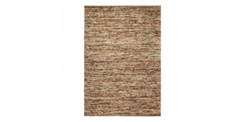 Tapis moderne Knob Esprit motif Uni/Degradé Orange 60x110