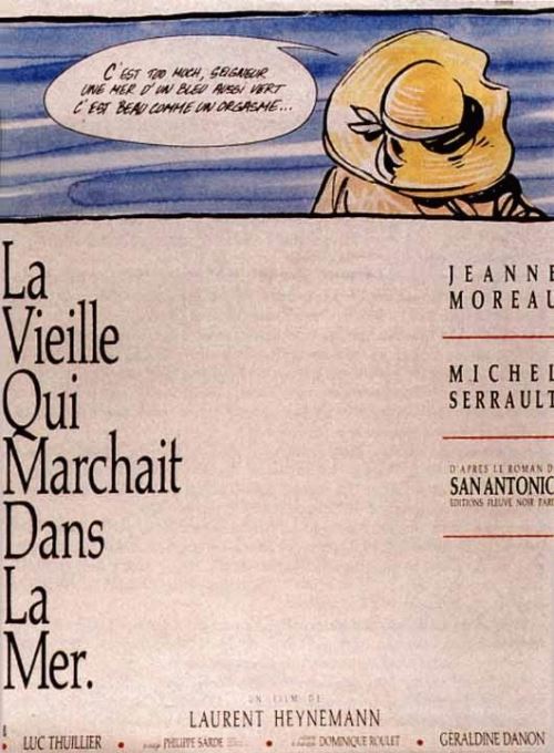 La Vielle Qui Marchait Dans la Mer - AFFICHE CINEMA ORIGINALE