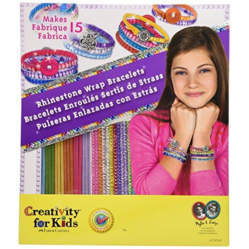 Creativity for Kids Rhinestone Wrap Bracelets
