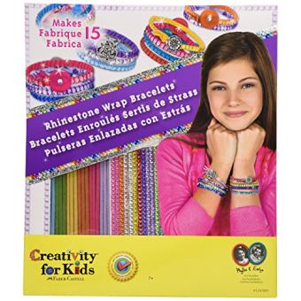 Creativity for Kids Rhinestone Wrap Bracelets - 1