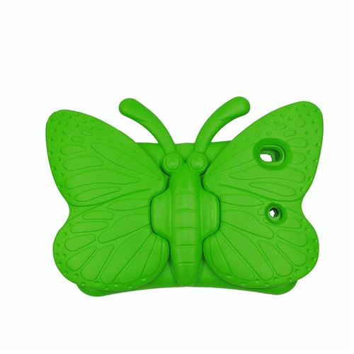 Générique Vert Coque En Tpu Style Papillon Eva Antichoc Avec Béquille Pour Votre Apple Ipad 10.2 (2019)/Pro 10.5 Pouces (2017)/Air 10.5 Pouces (2019)