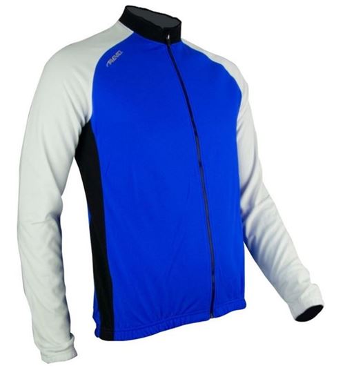 Avento BIKE VESTE UNISEX WINDBREAKER COBALT / blanc / noir
