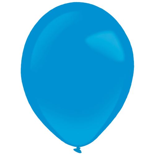 Amscan ballons 35 cm en latex bleu 50 pièces