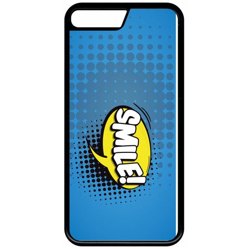 Coque Apple Iphone 7 Smile Fond Bleu
