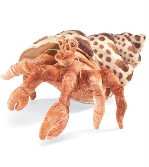 Folkmanis Puppets - 2867 - Marionnette et Théâtre - Hermit Crab
