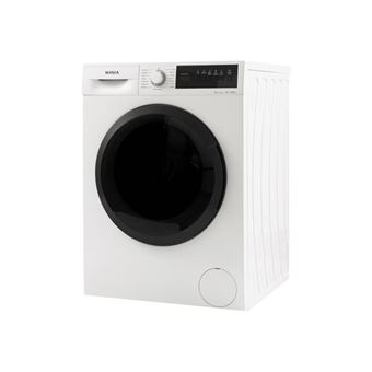 WINIA WVD-12T2WK12BP - Machine à laver - largeur : 59.7 cm - profondeur : 63.2 cm - hauteur : 84.5 cm - chargement frontal - 12 kg - 1200 tours/min - blanc