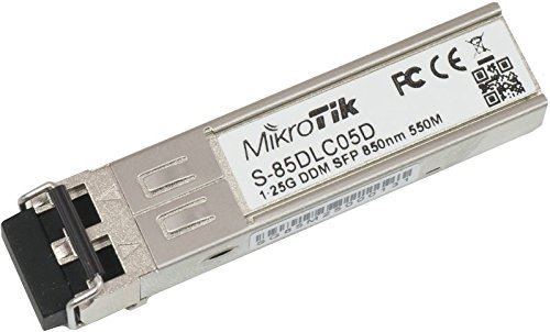 MikroTik S-85DLC05D - SFP (mini-GBIC) transceivermodule - SFP (mini-GBIC) / LC multi-modus - maximaal 550 m - 850 nm