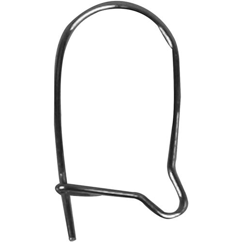 Creotime boucles d'oreilles 15 mm argentées 200 pièces