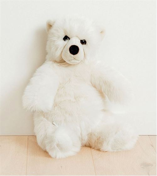 Ours debout Jules crème 35 cm La Pelucherie