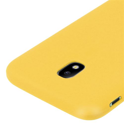 coque silicone samsung j5 2017 jaune