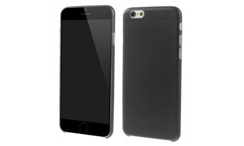 Coque Skin noire mat aspect givré pour iPhone 6s