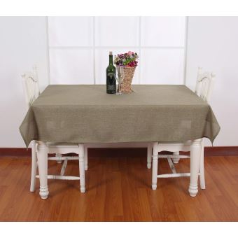 Deconovo Nappe Rectangulaire Tissu Polyester Impermeable /à Rayures Motif D/écoration pour Table de Salon Cuisine 130x280cm Rose
