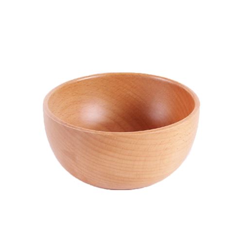 Japonaise Bol en bois de la famille Rice enfants Bowl Soup Bowl Art de la table en bois massif_Kiliaadk394