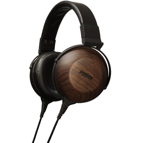 Fostex TH-610 - TH Premium Series - koptelefoon - over oor - met bekabeling - zwart, walnoot