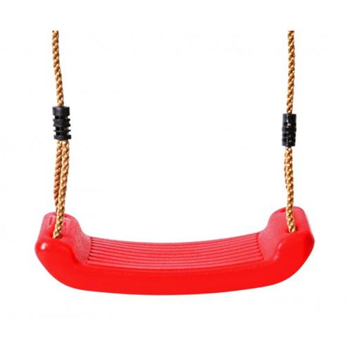 Swing King Siège balançoire en plastique rouge