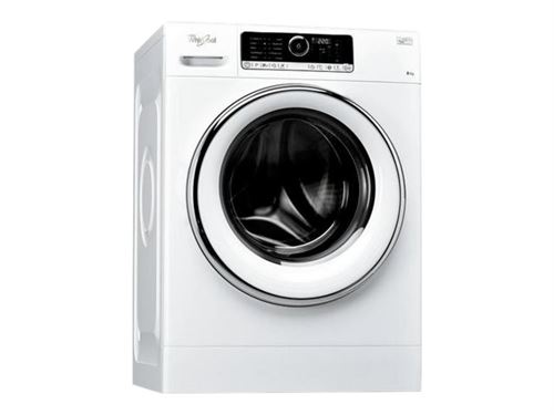 Whirlpool Supreme Care Zensupreme - Machine À Laver - Largeur : 59.5 Cm - Profondeur : 61 Cm - Hauteur : 85 Cm - Chargement Frontal - 55 Litres - 8 Kg - 1400 Tours/Min
