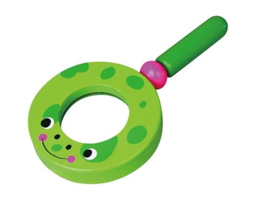 Viga Toys loupe 14,5 cm verte
