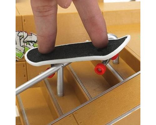 Skateboard de doigt avec rampe Lux