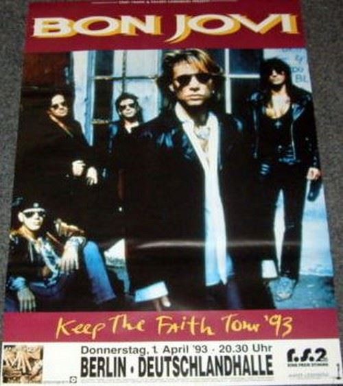 Bon Jovi - 60x84 cm - AFFICHE / POSTER État correct - N/A reconditionné disponible sur Fnac