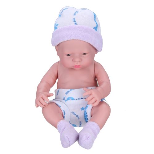 Poupée Insma Nouveau-né bébé jouet vinyle souple silicone réaliste