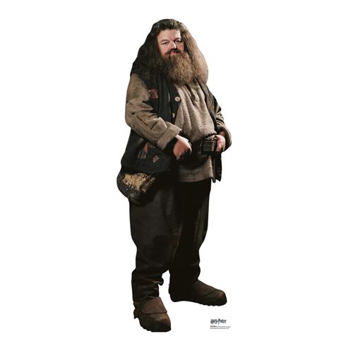 Mini Figurine en carton Rubeus Hagrid en habit ville Film Harry Potter 91 CM