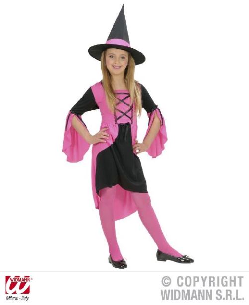Déguisement Sorcière Rose (11/13ans)