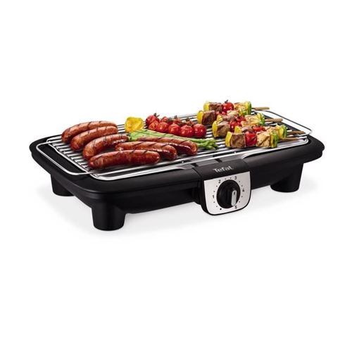 Barbecue électrique Tefal EasyGrill XXL BG921812 2500 W Noir Barbecue électrique TEFAL Easygrill XXL Pieds BG921812