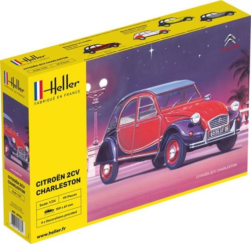Citroen 2cv Charleston - 1:24e - Heller