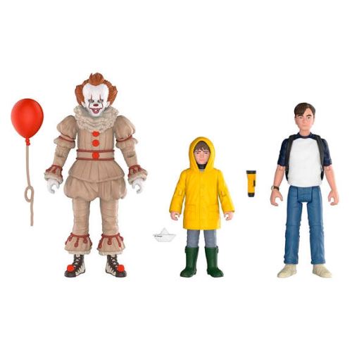 FUNKO - Funko - Figurine It Movie 2017 3-Pack - Pennywise Bill Georgie 10cm