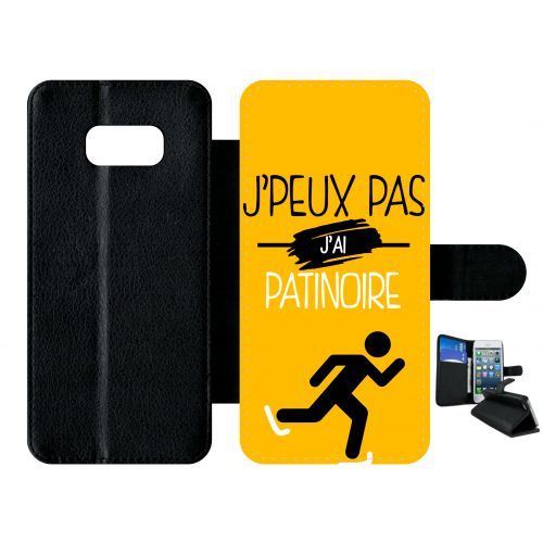 Etui à rabat samsung galaxy s8+ plus j peux pas j ai patinoire 10
