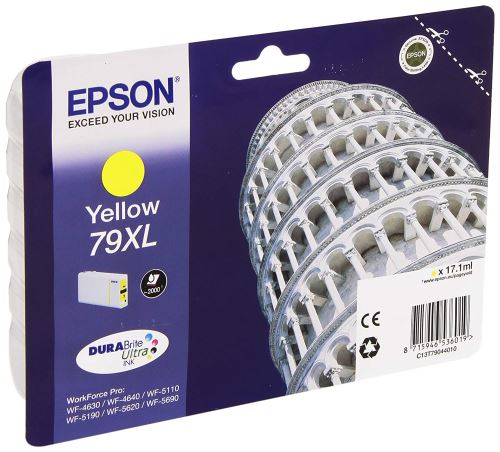 Epson T79XL Cartouche d'encre d'origine Durabrite Jaune 2 000 pages