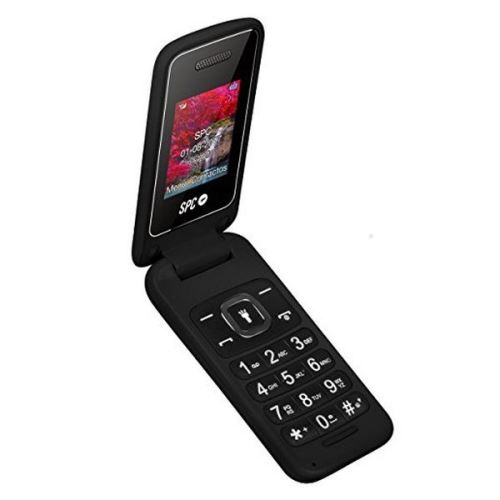 Téléphone Portable SPC NTETMO0693 2306N QVGA 128 x 160 px Bluetooth Micro SD (16 GB) Dual SIM FM Noir