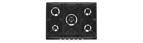 Smeg SR975NGH - Table de cuisson au gaz - 5 plaques de cuisson - Niche - largeur : 55.5 cm - profondeur : 47.8 cm - noir