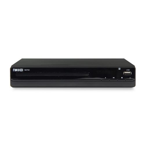 Nikkei ND75H - DVD-speler - zwart
