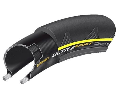 Continental boîtier Ultra Sport II28 x 1,00 (25-622) jaune