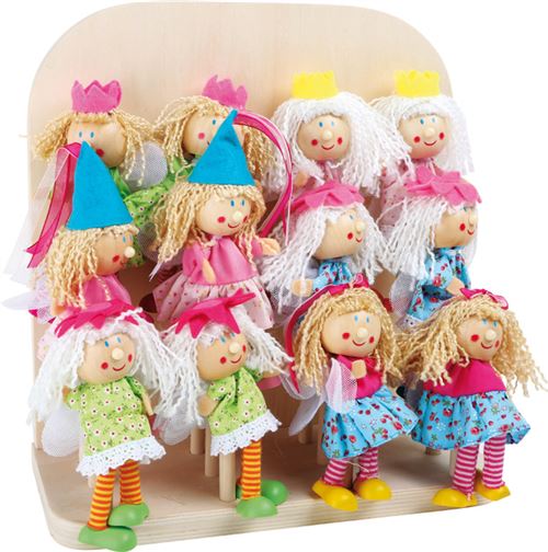 Présentoir Marionnettes À Doigt Princesse