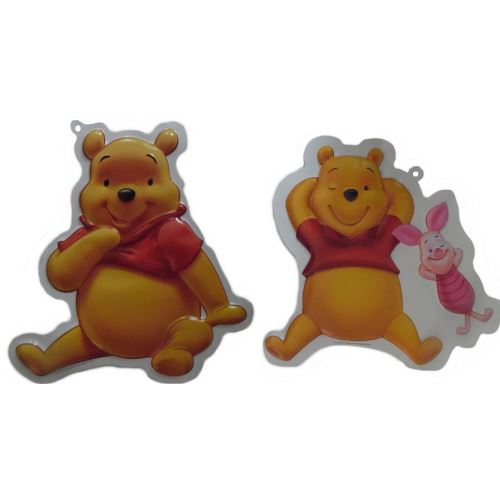 Winnie L'Ourson Porcinet décoration murale 3D Disney enfant, stickers tableau