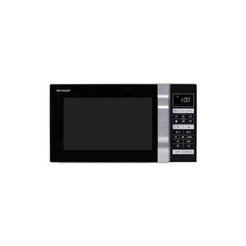 Sharp R-860S - magnetron met convectie en grill - vrijstaand - zilver