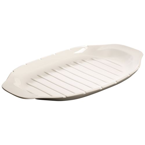 Villeroy & Boch - BBQ Passion plat L avec support pour pics à brochettes