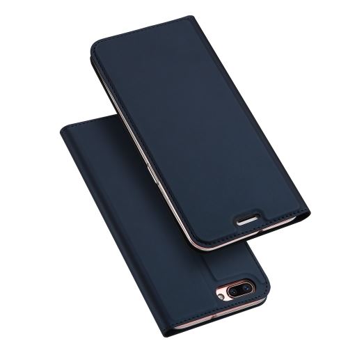 Coque en TPU dux ducis stand emplacement de carte bleu sombre pour votre OPPO R11