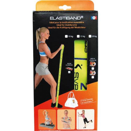 Elastiband Sveltus Elastiband10kg+boiteposte Jaune taille : UNI réf : 16583