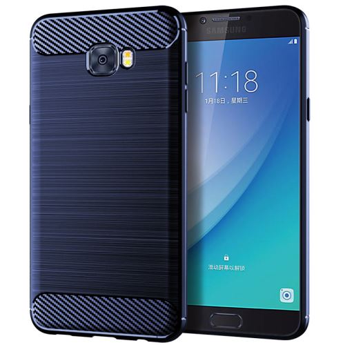 Etui Coque de protection durable souple pour Samsung Galaxy C7 - Blue