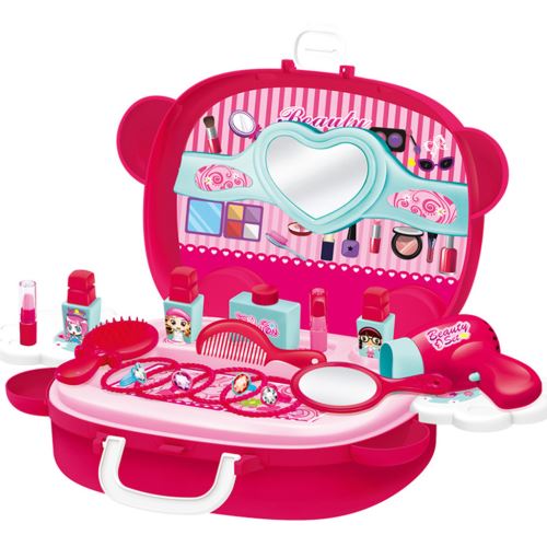 Boîte de jeu de maquillage pour enfants, kit de maquillage pour