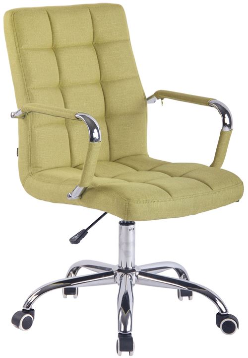CLP Fauteuil de Bureau Deli Tissu  Vert