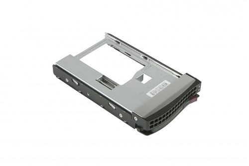 Supermicro Spare Parts MCP-220-247 2.5 Zoll Festplatten-Einbaurahmen Schwarz, Grau