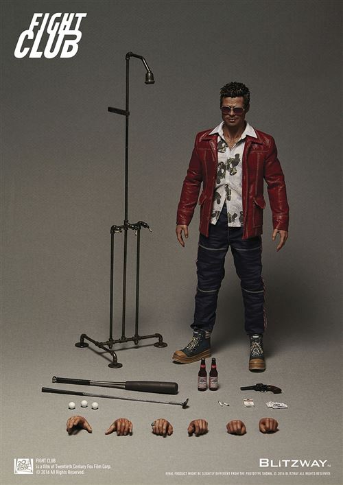 Figurine Blitzway - Fight Club - Tyler Durden Red Jacket Version 1/6 Scale
