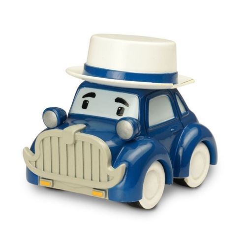 Silverlit Robocar Poli - moulé sous pression Musty 7 cm bleu