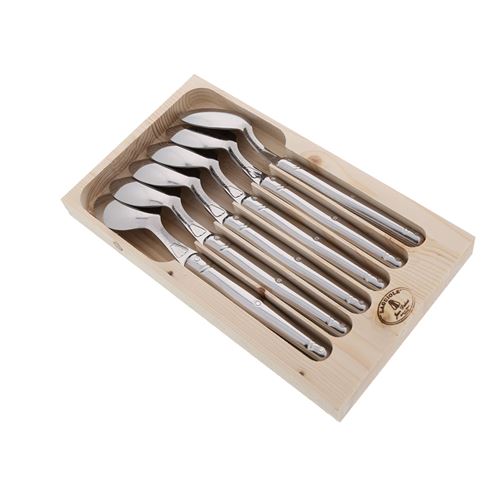 LAGUIOLE Lot de 6 cuillères de table Inox Manche Inox - vue 2