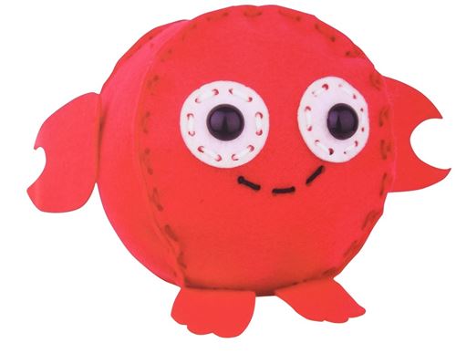Free and Easy set de couture hobby crabe rouge