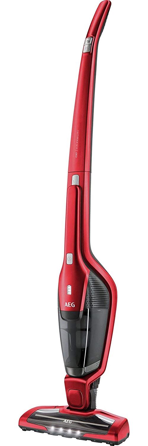 AEG CX7-2-Flex Aspirateur Balai 2 en 1 sans Fil 0,5L Rouge